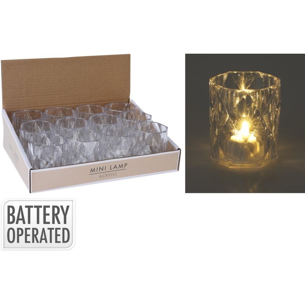 LAMPADA LED 5X6CM TRASPARENTE